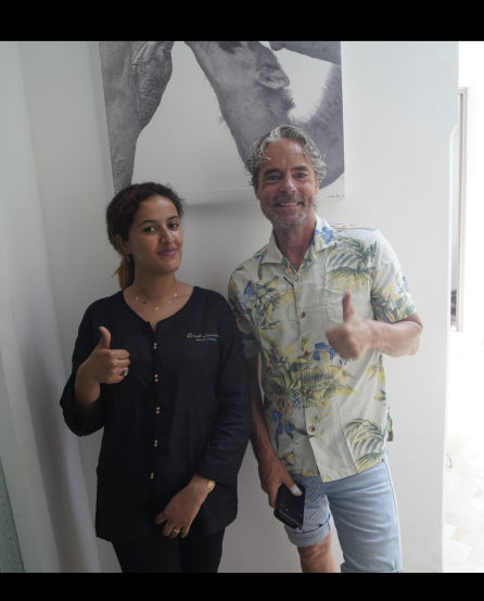 Photo of Fouzia the director