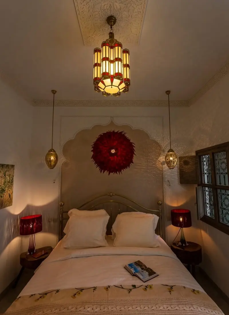Photo of our Red Room. For romantic couples. Luxury. 